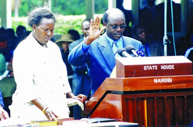 Kituyi swearing in